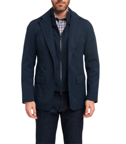 Michael Andrews Bespoke | Blue Donegal “Cotswald” Sport Coat