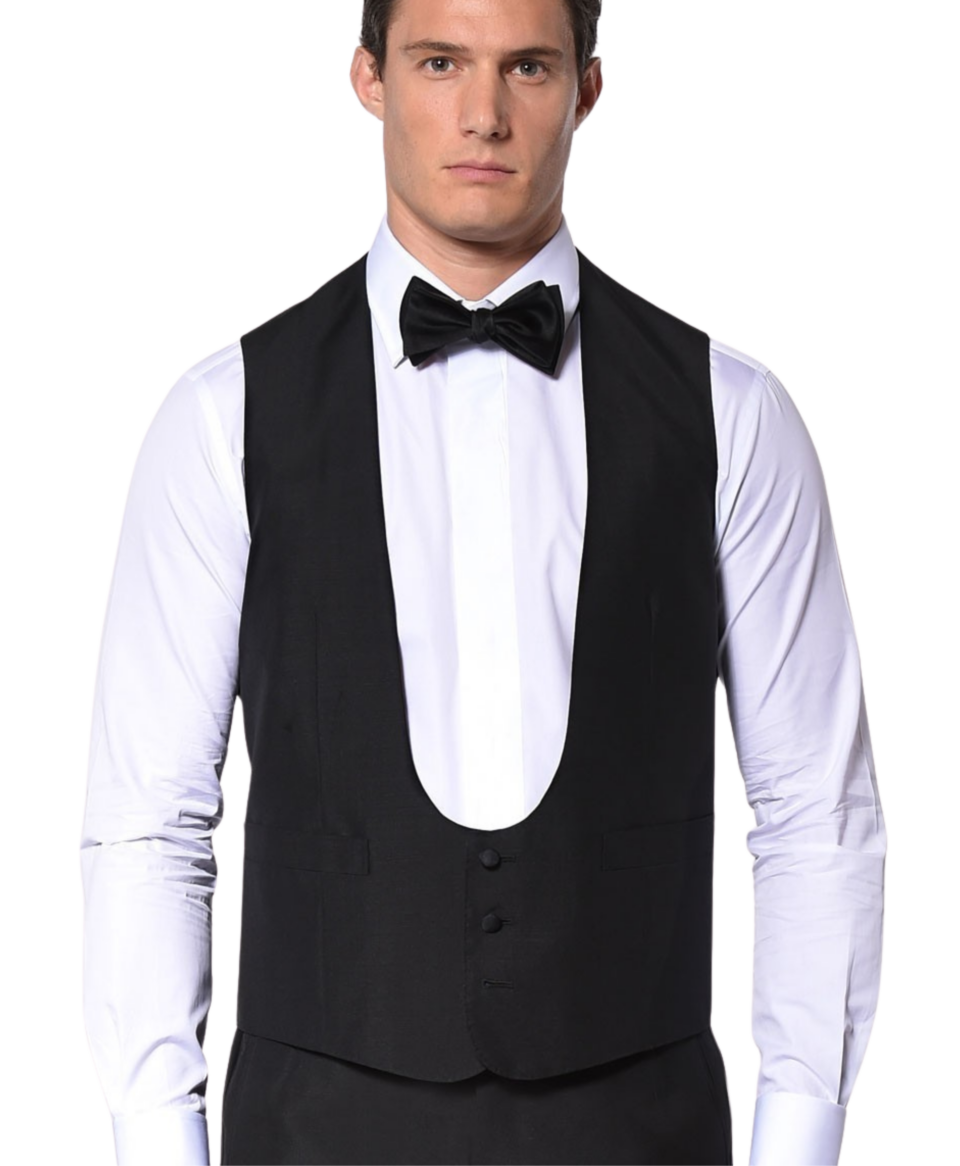Michael-Andrews-Classic-Black-Mohair-U-Front-Vest