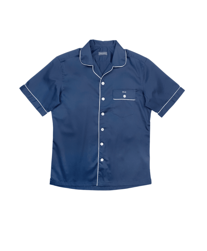 BAKUNE Pajamas DRY short sleeve shirt上 BAKUNE Dry Men's Short Sleeve T-Shirt（ルームウェア/パジャマ