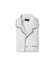 Michael Andrews White Short Sleeve Pajama Style Shirt