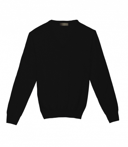 Michael Andrews Custom Merino Wool V Neck Sweater
