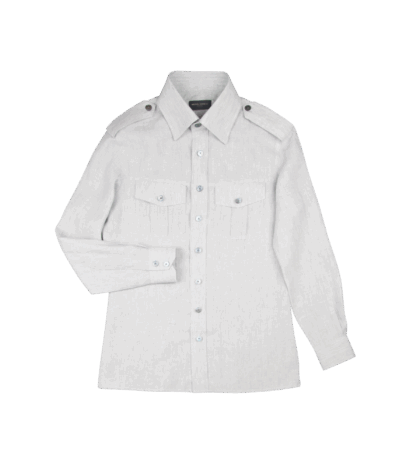 Custom Taupe Linen Field Shirt by Michael Andrews - custom suits nyc bespoke tailor midtown, noho