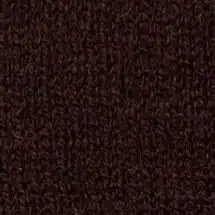 Dark Brown Merino Wool 3-Button Long-Sleeve Polo