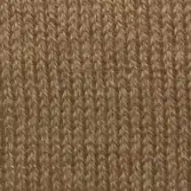 Light Camel Merino Wool 3-Button Long-Sleeve Polo