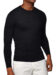 (product) Black Merino Wool Crew Neck Sweater