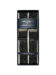 Albert Thurston Black Mono Dot Suspenders with Gold Hardware (Short)