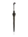 (product) Black Horse Head Umbrella, Closed view