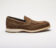 (product) Brera Classic Suede Tundra Loafer, Single shoe side view