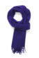 Rolled Bright Purple Classic Cashmere Scarf showcasing its vibrant hue