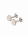 (product) Mother of Pearl Cufflinks (White Rhodium)