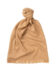 (product) Camel Lightweight Merino Plain Scarf, Knotted