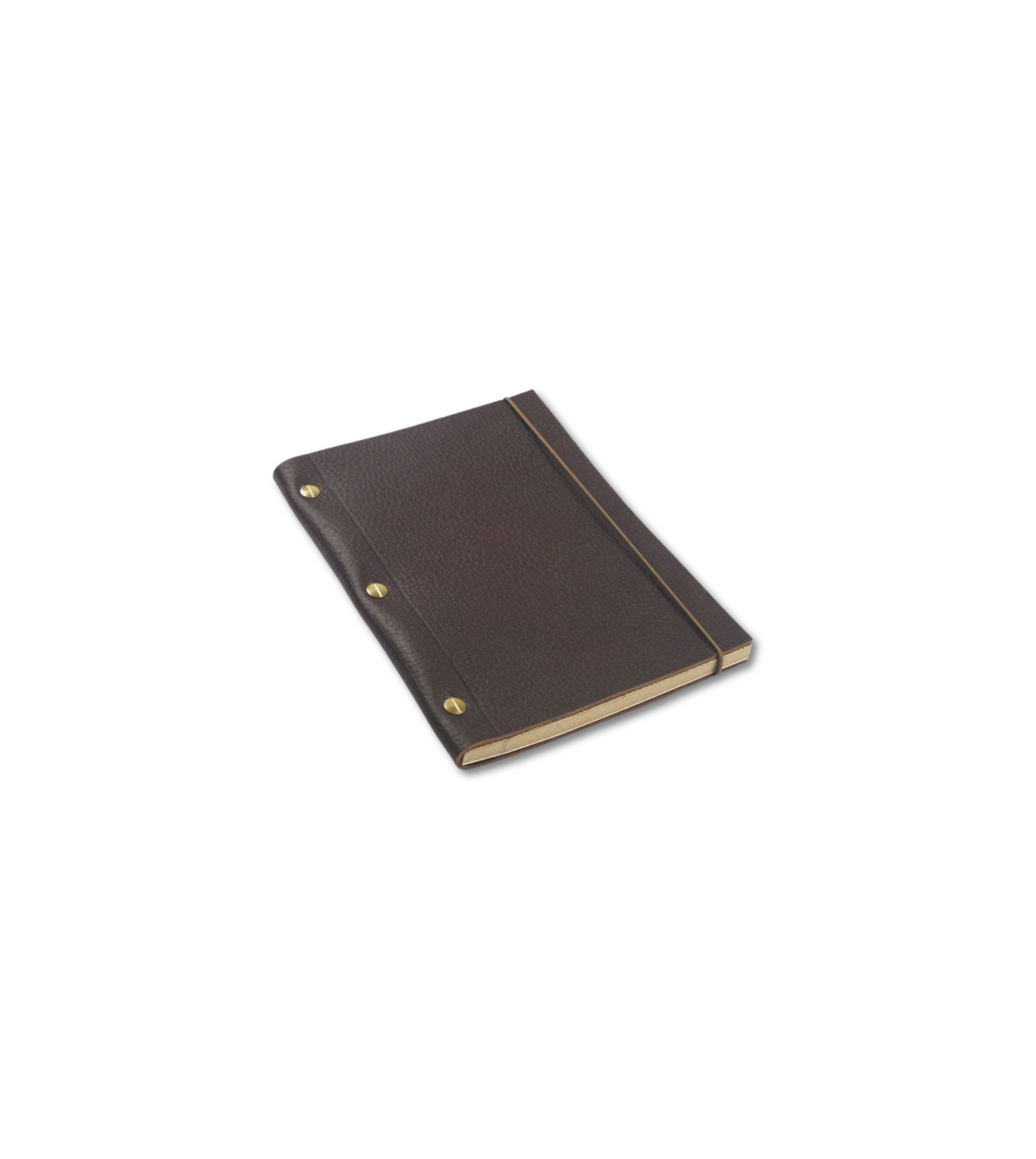 Cohiba Dark Brown La Compagnie du Kraft Grained Leather Notebook