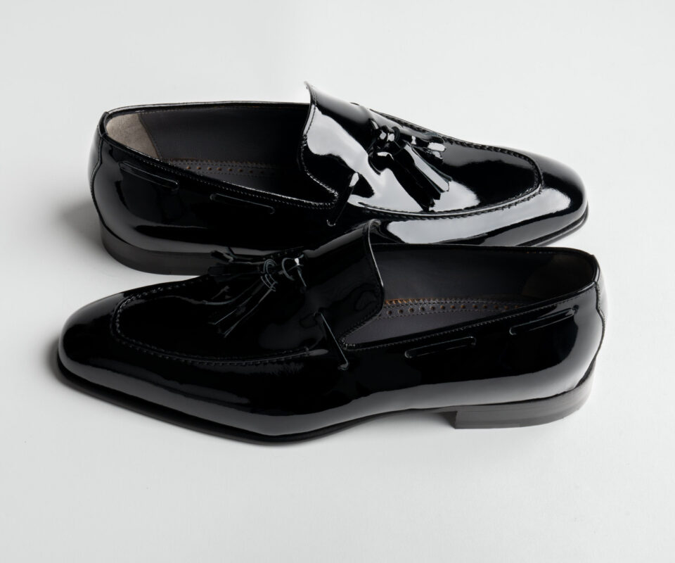 (product) Ducale Patent Nero Formal Loafer, side view