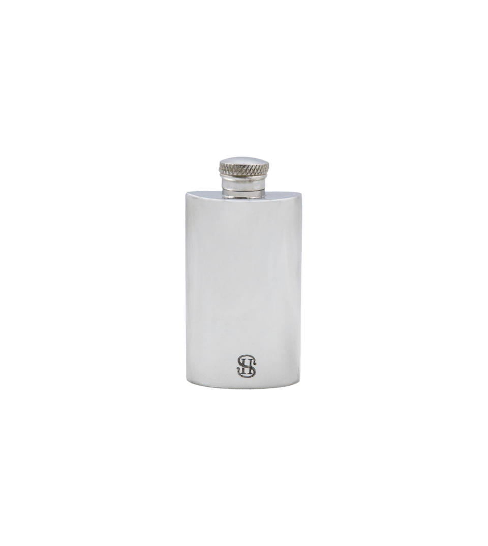 (product) English Pewter Company x He Spoke Style 2 oz. Flask