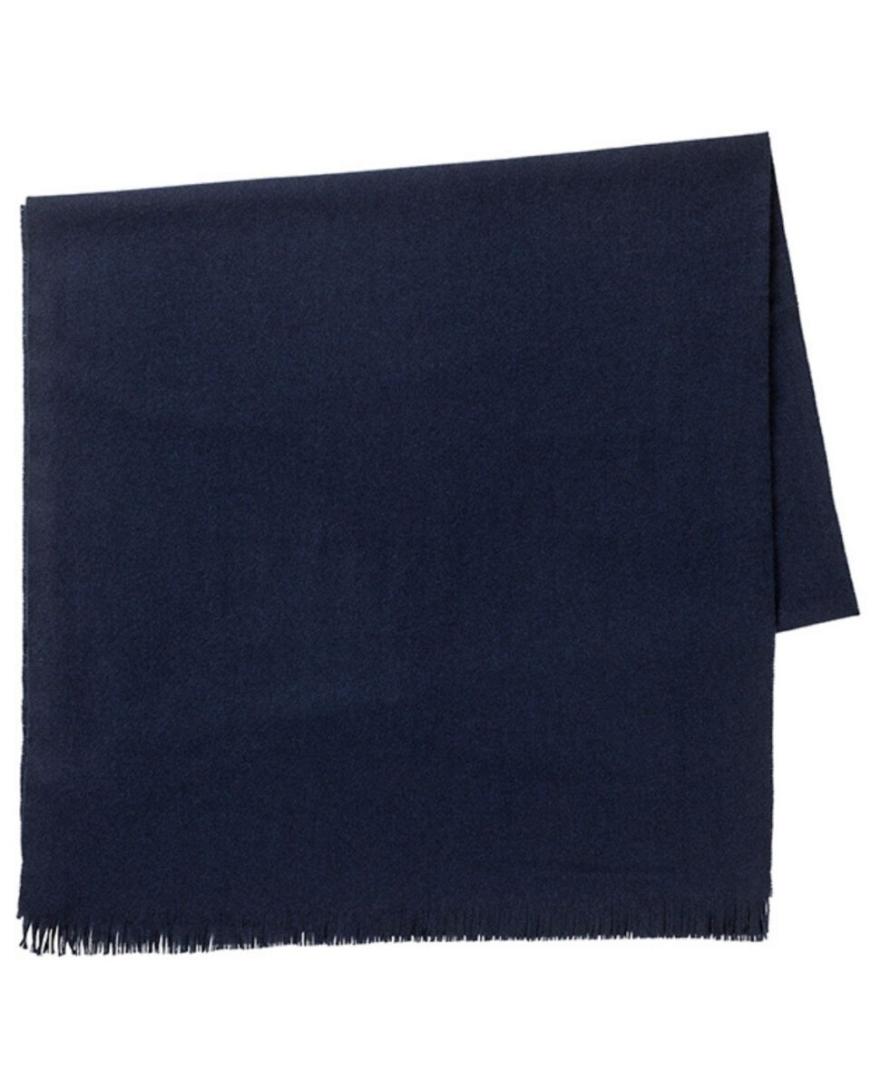 Eau De Nil Solid Lightweight Escorial Scarf, Folded