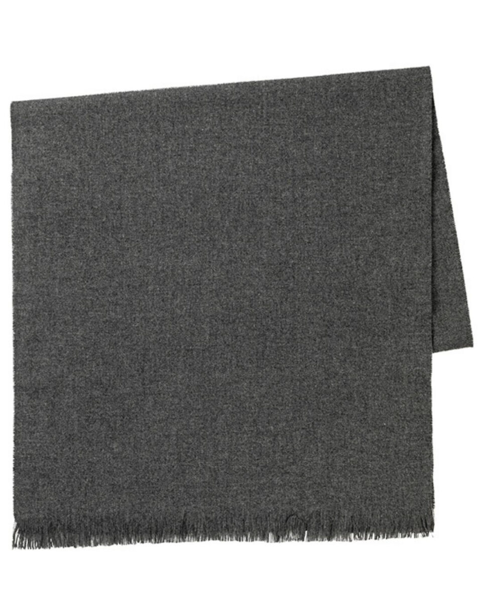 Eau De Nil Solid Lightweight Escorial Scarf, Folded