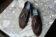 (product) Napoli Bear Suede Loafer, Top view of the pair