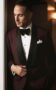 (product) Bespoke Maroon Sharkskin Dinner Jacket