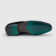 (product) Galba Black Velvet Formal Loafer, Sole view