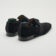 (product) Galba Black Velvet Formal Loafer, Angled pair view