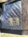 (product) Navy Lamb Suede Bomber