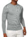 (product) Light Grey Merino Crew Neck