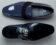 (product) Andria Navy Formal Shoe, Top view of the pair