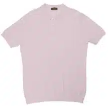 Jasmine Silk Cashmere Link Stitch Polo