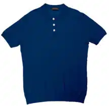 Klein Silk Cashmere Link Stitch Polo