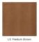 Medium Brown Lamb Suede Fabric