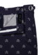 (product) Navy Jolly Roger Swim Swim Shorts, close-up view