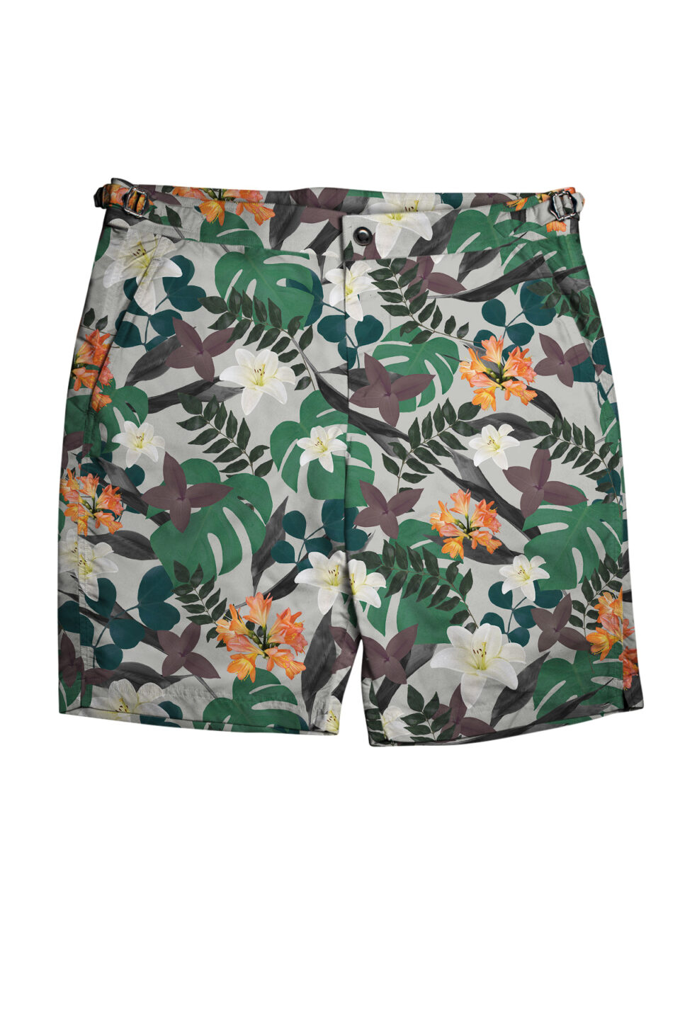 (product) Jungle Print Swim Shorts, full view
