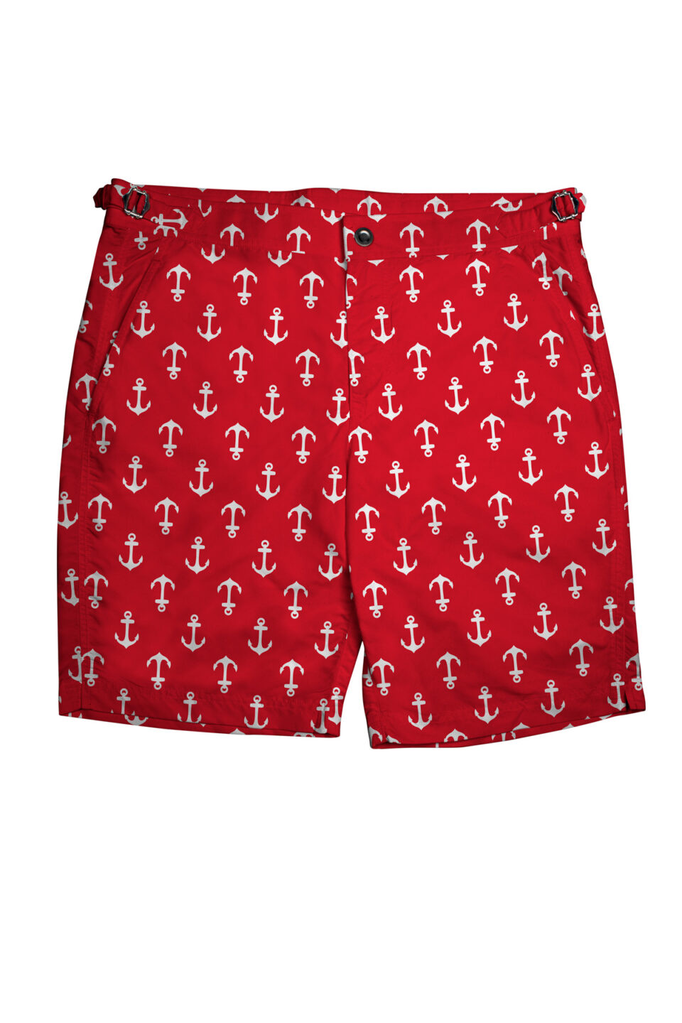 (product) Red/White Anchors Swim Shorts