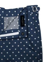 Navy/White Polka Dots Swim Shorts