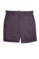 (product) Purple Houndstooth Swim Shorts