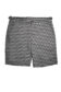(product) Black & White Zig-Zag Swim Shorts