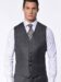 (product) Charcoal Pick & Pick Classic 7-Button Vest