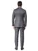 (product) Grey Glen Plaid Bespoke Suit, back view