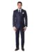(product) Navy Chalk Stripe Bespoke Suit