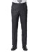 (product) Charcoal Twill Stripe Bespoke Suit, pants detail