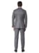 (product) Steel Grey Flannel Bespoke Suit, back view