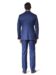 (product) Royal Blue 150's Bespoke Suit, back view