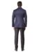 (product) Navy Plain Weave Classic Bespoke Sport Coat, back view showcasing tailored silhouette