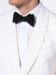 (product) Ivory Barathea Classic Bespoke Dinner Jacket, lapel detail