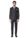 (product) Charcoal Stripe 6x2 DB Bespoke Suit