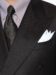 (product) Chocolate 6x2 DB Bespoke Suit, lapel detail