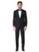 (product) Black Houndstooth Signature Grosgrain Bespoke Tuxedo