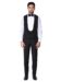 (product) Black Wool Mohair Bespoke Suit Vest