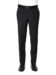(product) Black Wool Mohair Bespoke Suit, pants detail