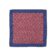 (product) Blue and Red Horse Bit Icon Pocket Square